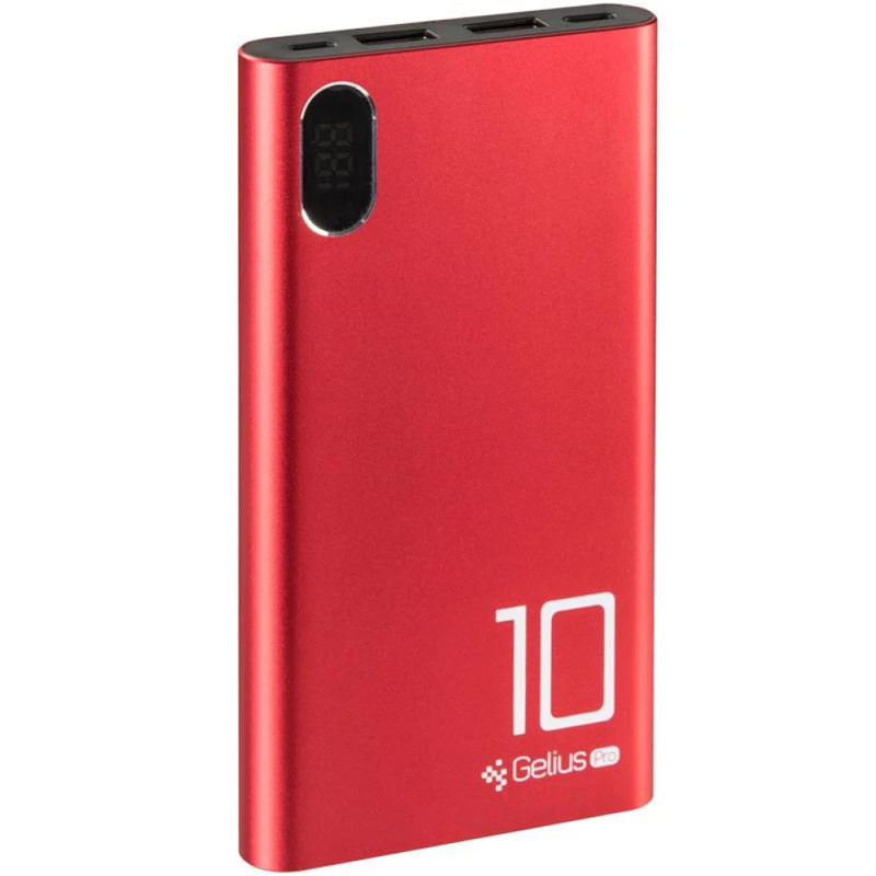 Портативний зарядний пристрій Gelius Pro CoolMini GP-PB10-005m 2.1A 10000mAh (Червоний)
Портативний зарядний пристрій Gelius Pro CoolMini GP-PB10-005m 2.1A 10000mAh (Червоний)
