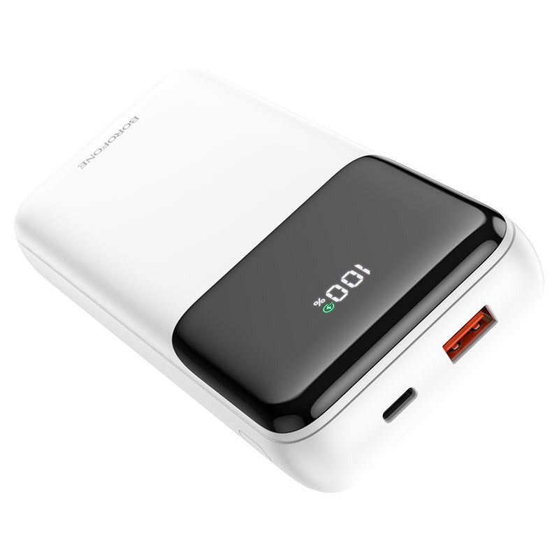 Портативний зарядний пристрій Power Bank BOROFONE BJ22A 22.5W+PD20W 20000 mAh (Білий)
Портативний зарядний пристрій Power Bank BOROFONE BJ22A 22.5W+PD20W 20000 mAh (Білий)