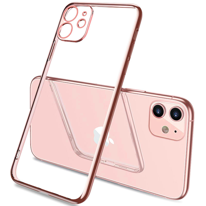 Прозрачный силиконовый чехол глянцевая окантовка Full Camera для Apple iPhone 11 (6.1") Rose Gold (158581)
Прозрачный силиконовый чехол глянцевая окантовка Full Camera для Apple iPhone 11 (6.1") Rose Gold (158581)