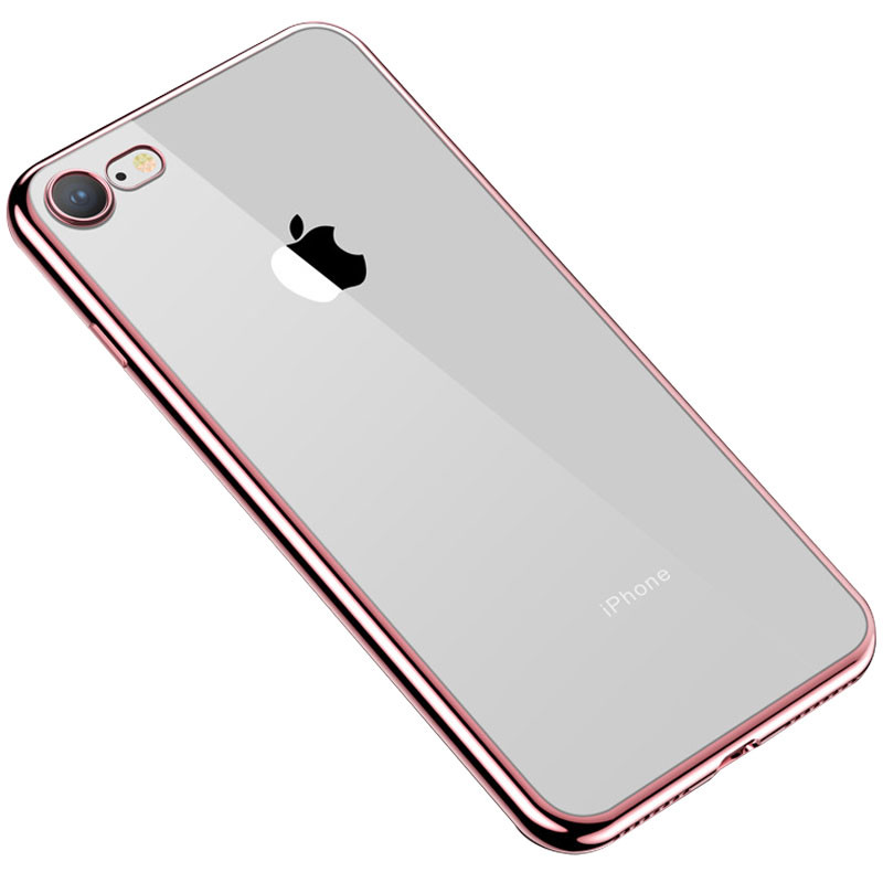 Прозрачный силиконовый чехол глянцевая окантовка Full Camera для Apple iPhone 7/8/SE(2020) (4.7") Rose Gold (158653)
Прозрачный силиконовый чехол глянцевая окантовка Full Camera для Apple iPhone 7/8/SE(2020) (4.7") Rose Gold (158653)