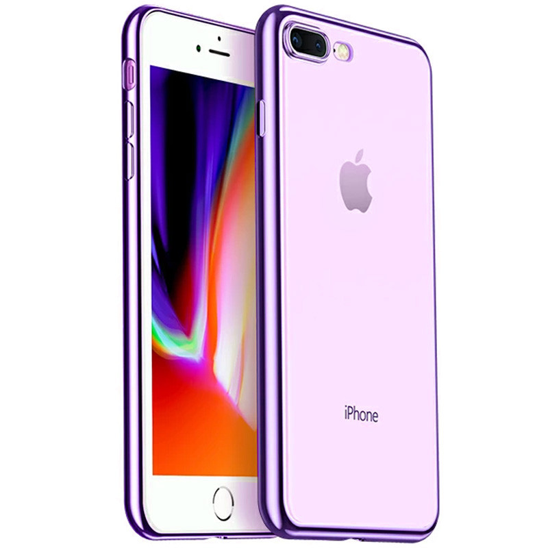 Прозорий силіконовий чохол глянсова окантовка Full Camera для Apple iPhone 8 plus (5.5'') (Бузковий)
Прозорий силіконовий чохол глянсова окантовка Full Camera для Apple iPhone 8 plus (5.5'') (Бузковий)