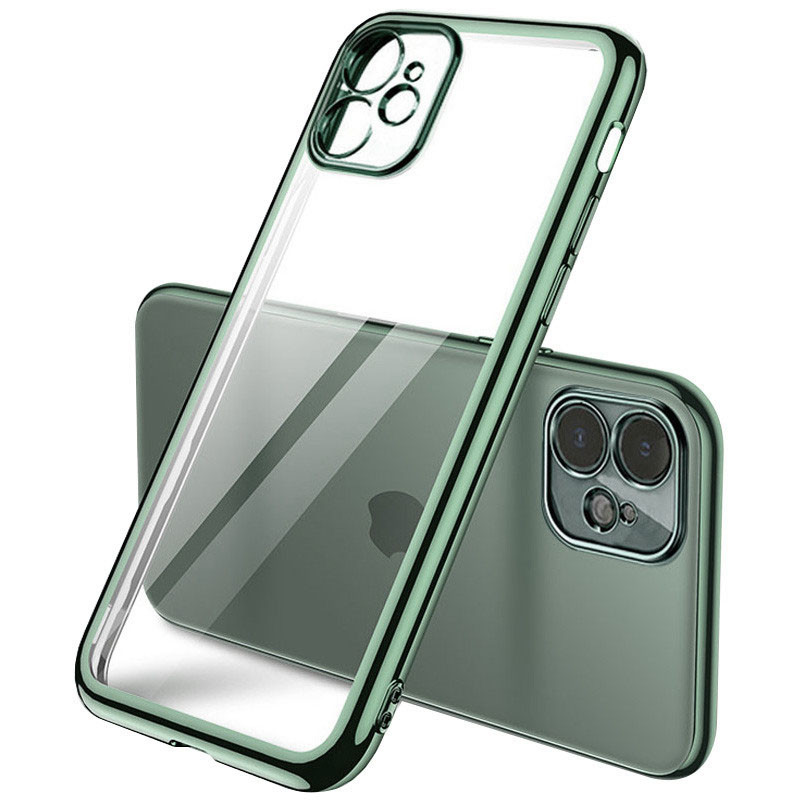 Прозрачный силиконовый чехол глянцевая окантовка Full Camera для Apple iPhone 11 (6.1") Темно-зеленый (159283)
Прозрачный силиконовый чехол глянцевая окантовка Full Camera для Apple iPhone 11 (6.1") Темно-зеленый (159283)