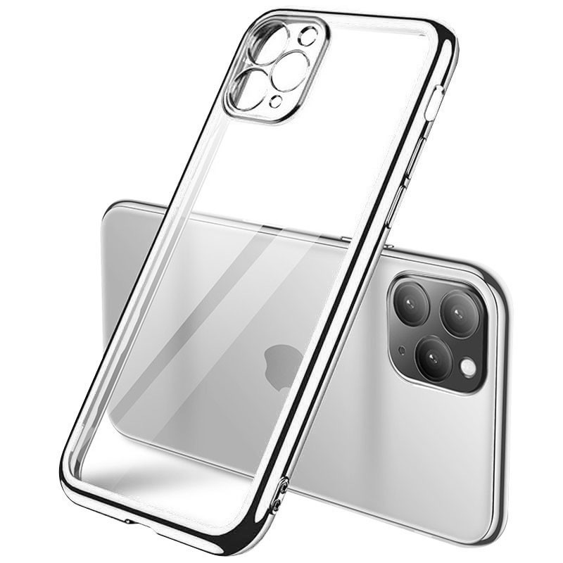 Прозрачный силиконовый чехол глянцевая окантовка Full Camera для Apple iPhone 12 Pro Max (6.7") Серебряный (170712)
Прозрачный силиконовый чехол глянцевая окантовка Full Camera для Apple iPhone 12 Pro Max (6.7") Серебряный (170712)