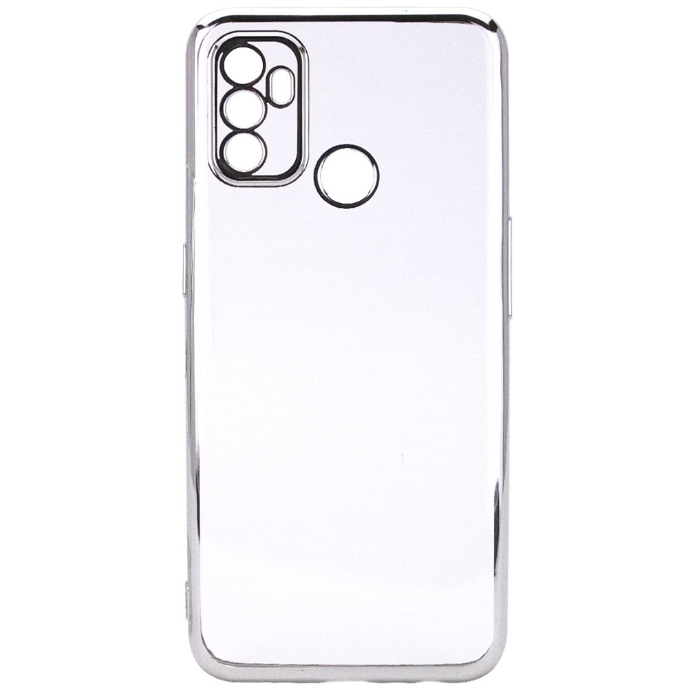 Прозрачный силиконовый чехол глянцевая окантовка Full Camera для Oppo A53 / A32 / A33 Серебряный (170765)
Прозрачный силиконовый чехол глянцевая окантовка Full Camera для Oppo A53 / A32 / A33 Серебряный (170765)