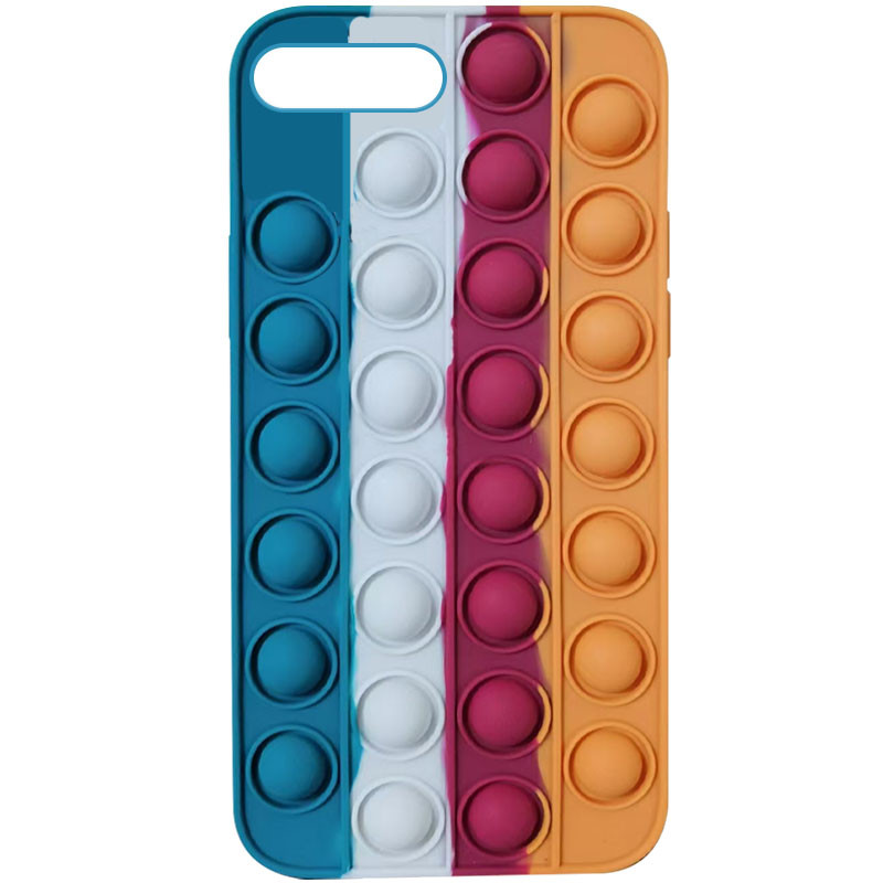 Силиконовый 3D чехол-антистресс Pop it Bubble для Apple iPhone 7 plus / 8 plus (5.5") Cosmos blue / Orange (184224)
Силиконовый 3D чехол-антистресс Pop it Bubble для Apple iPhone 7 plus / 8 plus (5.5") Cosmos blue / Orange (184224)
