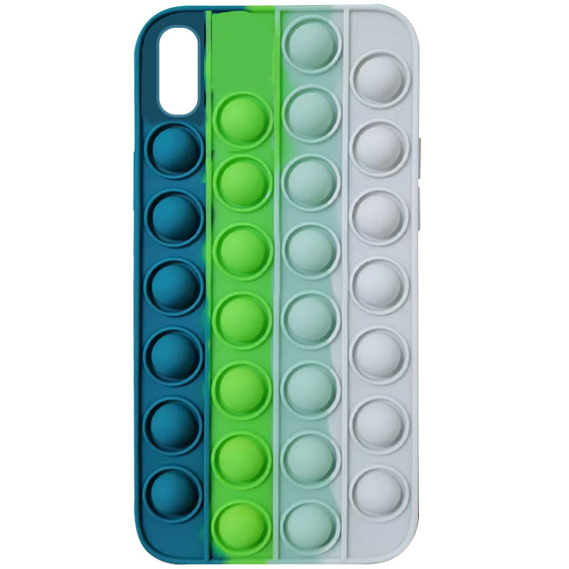 Силиконовый 3D чехол-антистресс Pop it Bubble для Apple iPhone XS Max (6.5") Cosmos blue / White (184246)
Силиконовый 3D чехол-антистресс Pop it Bubble для Apple iPhone XS Max (6.5") Cosmos blue / White (184246)
