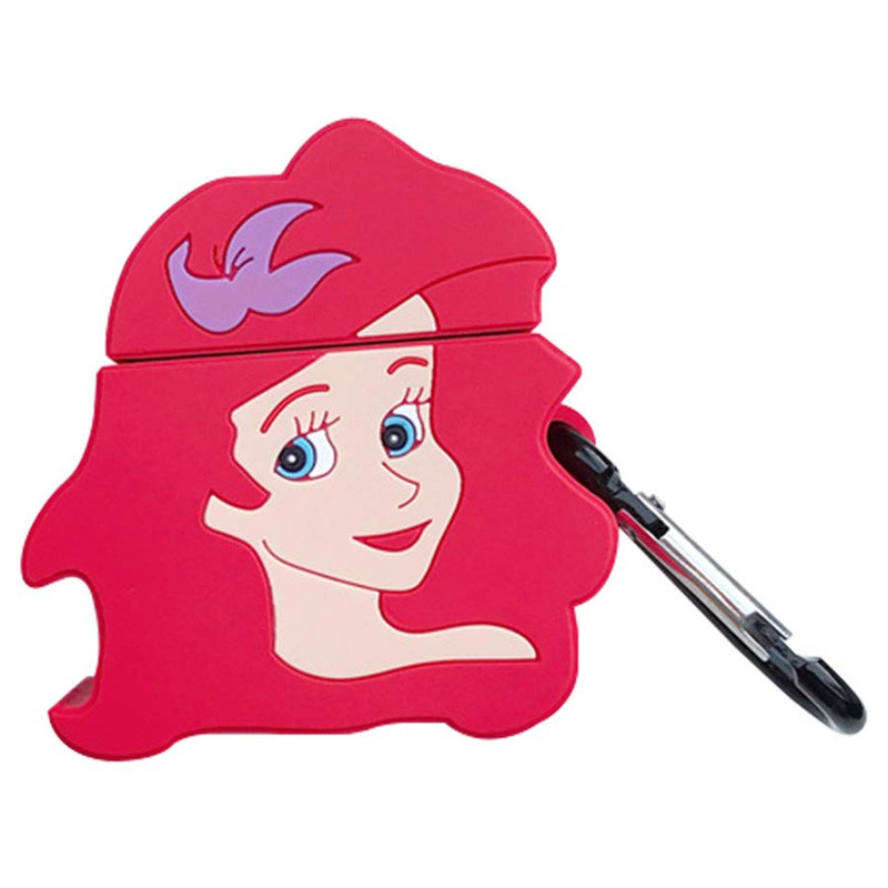 Силиконовый футляр Disney series для наушников AirPods 1/2 + карабин Русалочка / Красный (168124)
Силиконовый футляр Disney series для наушников AirPods 1/2 + карабин Русалочка / Красный (168124)
