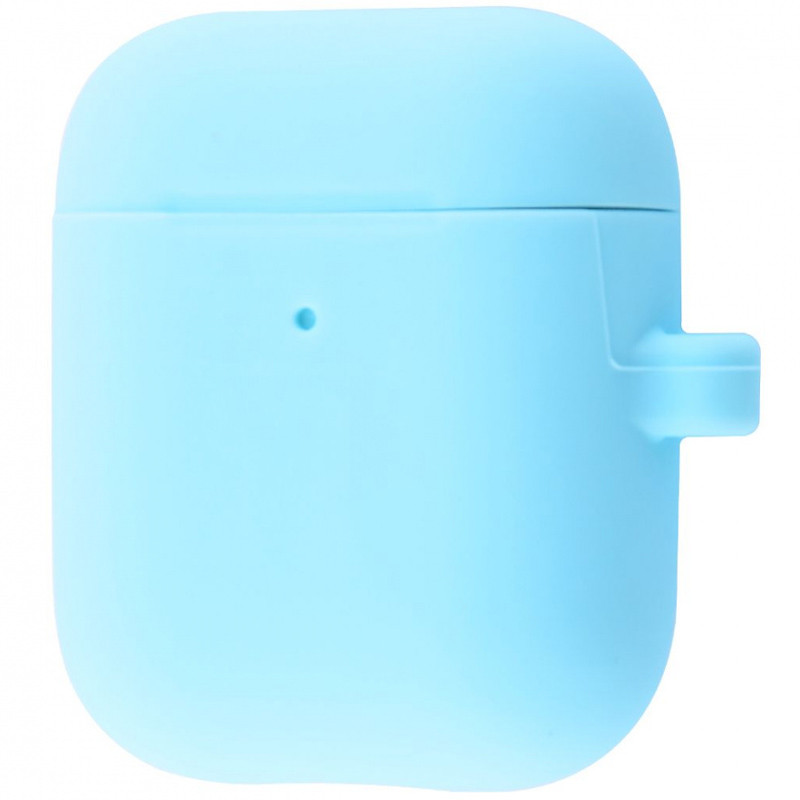 Силиконовый футляр для наушников Airpods Slim + карабин Голубой / Sky Blue (160634)
Силиконовый футляр для наушников Airpods Slim + карабин Голубой / Sky Blue (160634)