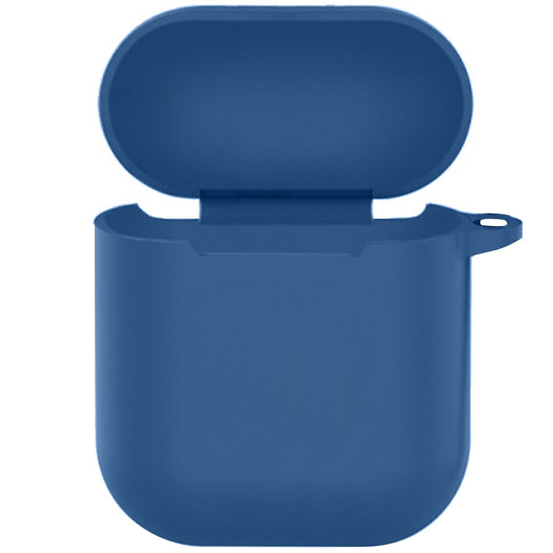 Силиконовый футляр New с карабином для наушников Airpods 1/2 Синий / Navy blue (191263)
Силиконовый футляр New с карабином для наушников Airpods 1/2 Синий / Navy blue (191263)
