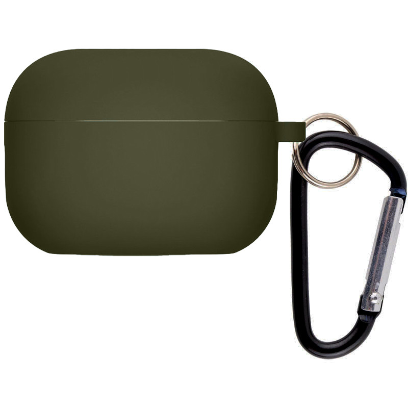 Силиконовый футляр с микрофиброй для наушников Airpods Pro Зеленый / Dark Olive (248027)
Силиконовый футляр с микрофиброй для наушников Airpods Pro Зеленый / Dark Olive (248027)