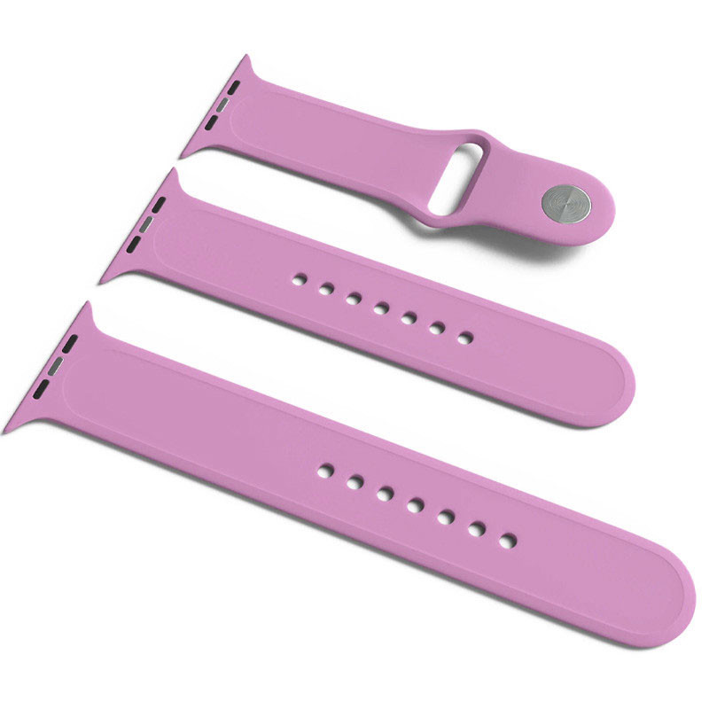 Силиконовый ремешок для Apple Watch Sport Band 38 / 40 (S/M & M/L) 3pcs (Лиловый / Light Lilac)
Силиконовый ремешок для Apple Watch Sport Band 38 / 40 (S/M & M/L) 3pcs (Лиловый / Light Lilac)
