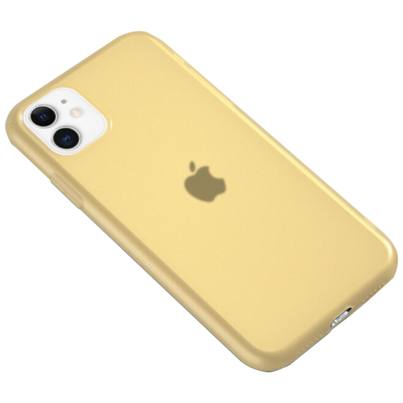 Силиконовый матовый полупрозрачный чехол для Apple iPhone 11 (6.1") Желтый / Yellow (118856)
Силиконовый матовый полупрозрачный чехол для Apple iPhone 11 (6.1") Желтый / Yellow (118856)