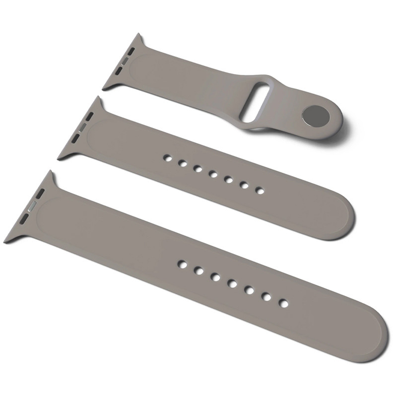 Силиконовый ремешок для Apple Watch Sport Band 38 / 40 (S/M & M/L) 3pcs Серый / Charcoal Gray (133132)
Силиконовый ремешок для Apple Watch Sport Band 38 / 40 (S/M & M/L) 3pcs Серый / Charcoal Gray (133132)