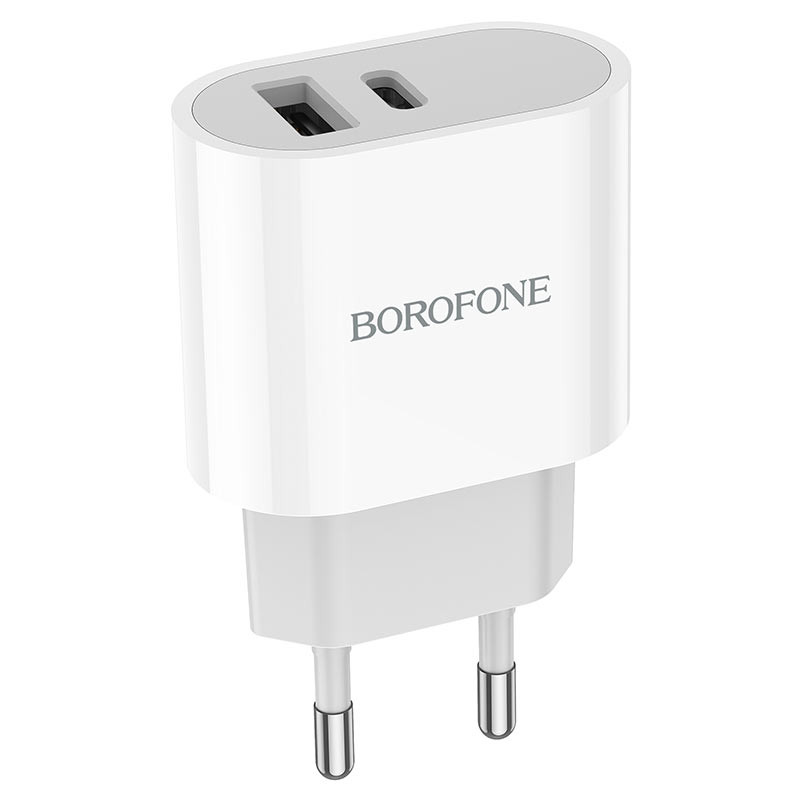 МЗП Borofone BA62A Wiseacre PD12W (1USB/1Type-C/2.4A) + Type-C to Lightningдля Зарядные устройства
МЗП Borofone BA62A Wiseacre PD12W (1USB/1Type-C/2.4A) + Type-C to Lightningдля Зарядные устройства