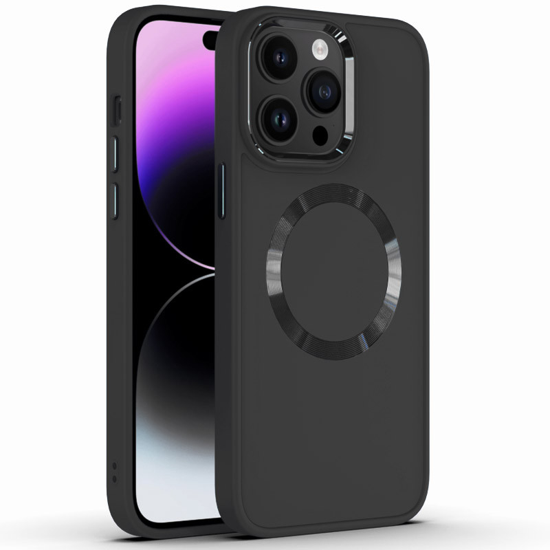 TPU чехол Bonbon Metal Style with MagSafe для Apple iPhone 12 Pro / 12 (6.1") Черный / Black (251345)
TPU чехол Bonbon Metal Style with MagSafe для Apple iPhone 12 Pro / 12 (6.1") Черный / Black (251345)