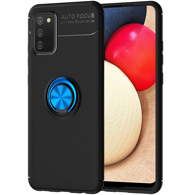 TPU чехол Deen ColorRing под магнитный держатель (opp) для Samsung Galaxy A02s Черный / Синий (161691)
TPU чехол Deen ColorRing под магнитный держатель (opp) для Samsung Galaxy A02s Черный / Синий (161691)