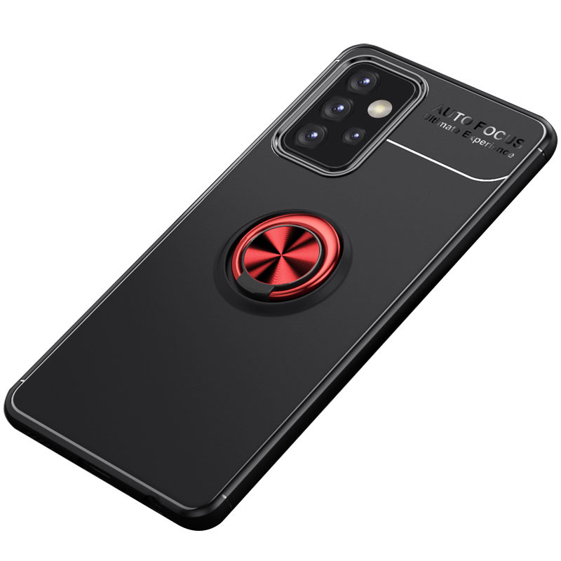 TPU чехол Deen ColorRing под магнитный держатель (opp) для Samsung Galaxy A52 4G / A52 5G / A52s Черный / Красный (162555)
TPU чехол Deen ColorRing под магнитный держатель (opp) для Samsung Galaxy A52 4G / A52 5G / A52s Черный / Красный (162555)