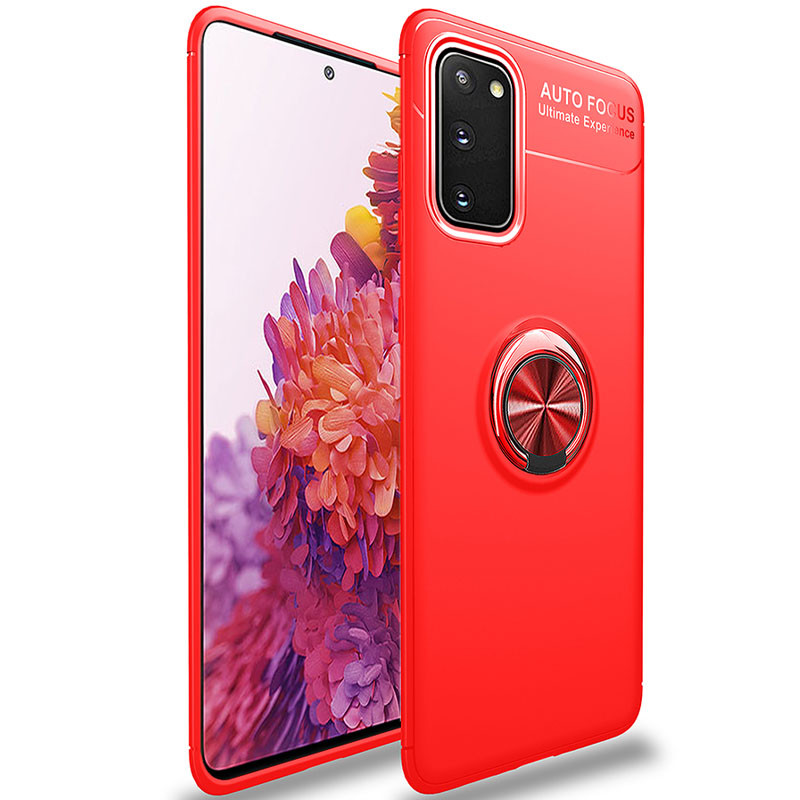 TPU чохол Deen ColorRing під магнітний тримач (opp) для Samsung Galaxy S20 FE (Червоний / червоний)
TPU чохол Deen ColorRing під магнітний тримач (opp) для Samsung Galaxy S20 FE (Червоний / червоний)