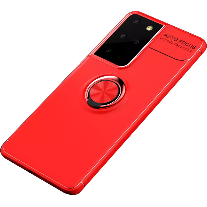 TPU чохол Deen ColorRing під магнітний тримач (opp) для Samsung Galaxy S21 Ultra (Червоний / червоний)
TPU чохол Deen ColorRing під магнітний тримач (opp) для Samsung Galaxy S21 Ultra (Червоний / червоний)