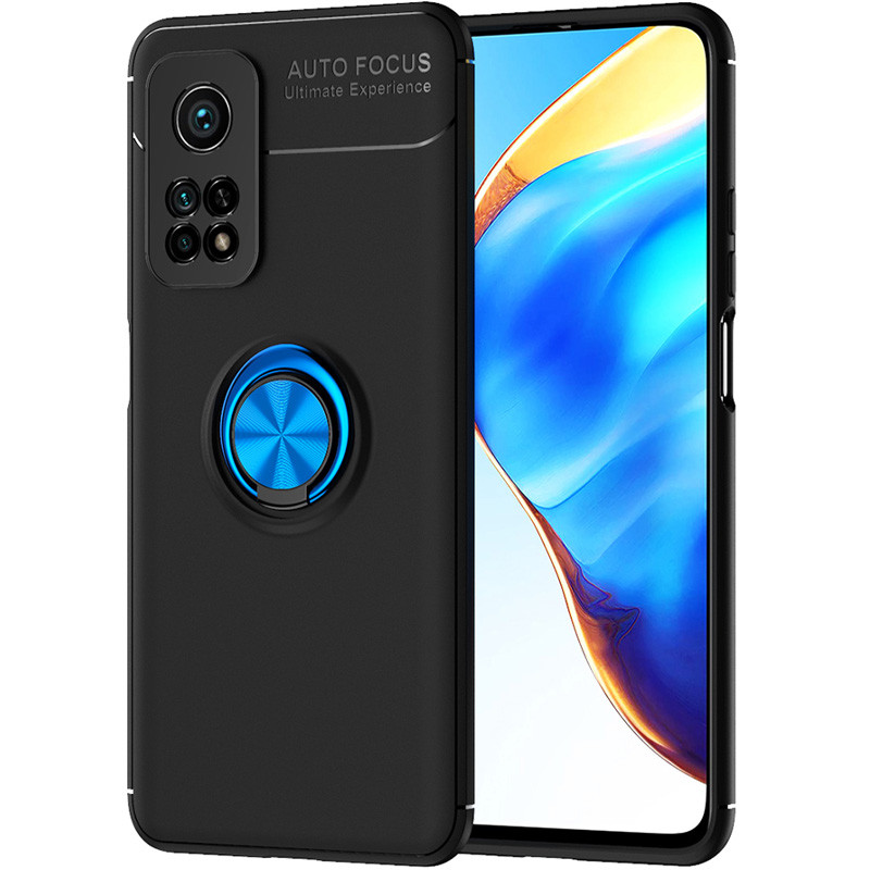 TPU чохол Deen ColorRing під магнітний тримач (opp) для Xiaomi Mi 10T Pro (Чорний / синій)
TPU чохол Deen ColorRing під магнітний тримач (opp) для Xiaomi Mi 10T Pro (Чорний / синій)