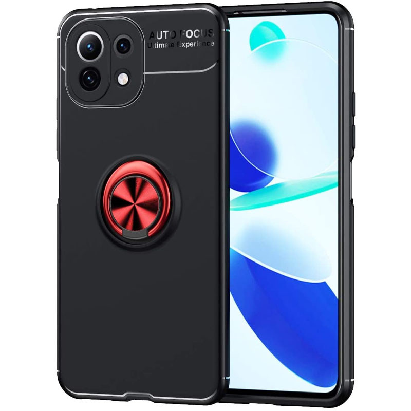 TPU чехол Deen ColorRing под магнитный держатель (opp) для Xiaomi Mi 11 Lite Черный / Красный (185249)
TPU чехол Deen ColorRing под магнитный держатель (opp) для Xiaomi Mi 11 Lite Черный / Красный (185249)