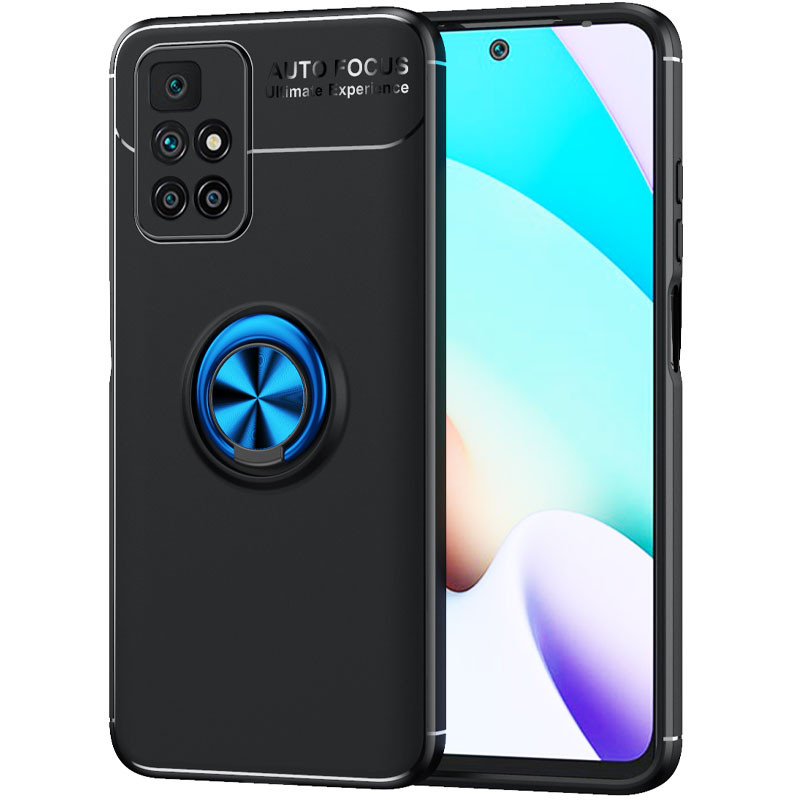 TPU чохол Deen ColorRing під магнітний тримач (opp) для Xiaomi Redmi 10 (Чорний / синій)
TPU чохол Deen ColorRing під магнітний тримач (opp) для Xiaomi Redmi 10 (Чорний / синій)