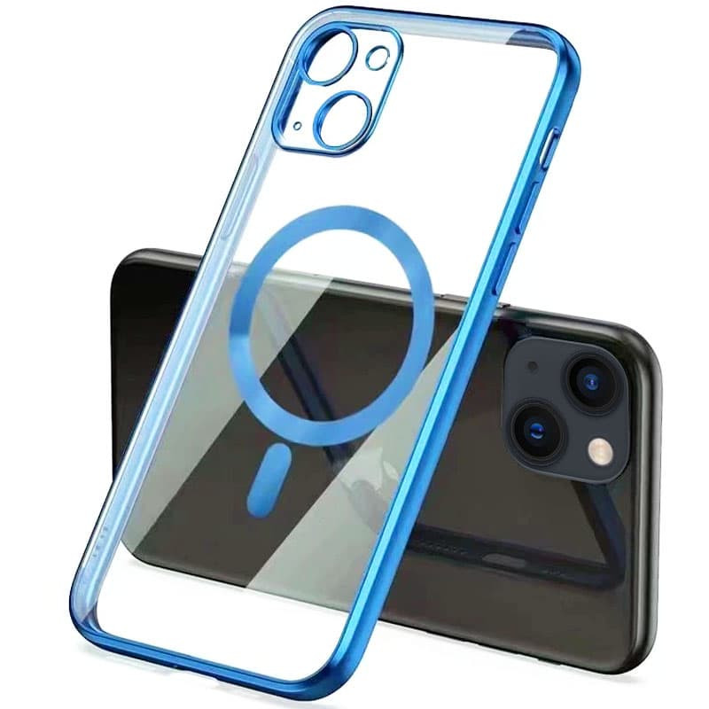 TPU чохол Glossy Plating with Magnetic Safe для Apple iPhone 13 mini (5.4") (Блакитний)
TPU чохол Glossy Plating with Magnetic Safe для Apple iPhone 13 mini (5.4") (Блакитний)