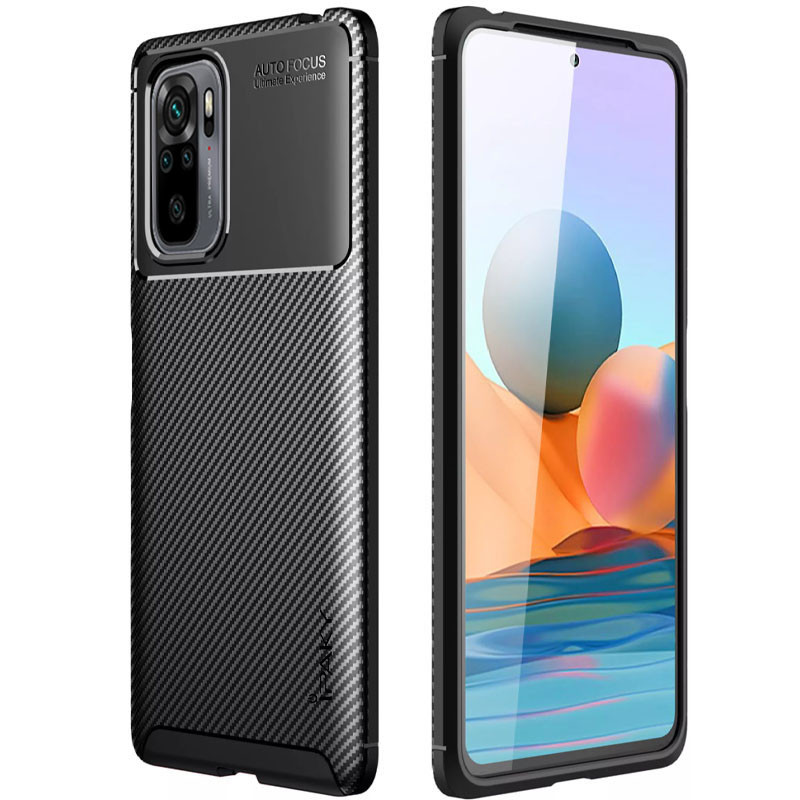 TPU чехол iPaky Kaisy Series для Xiaomi Redmi Note 10 / Note 10s Черный (170007)
TPU чехол iPaky Kaisy Series для Xiaomi Redmi Note 10 / Note 10s Черный (170007)