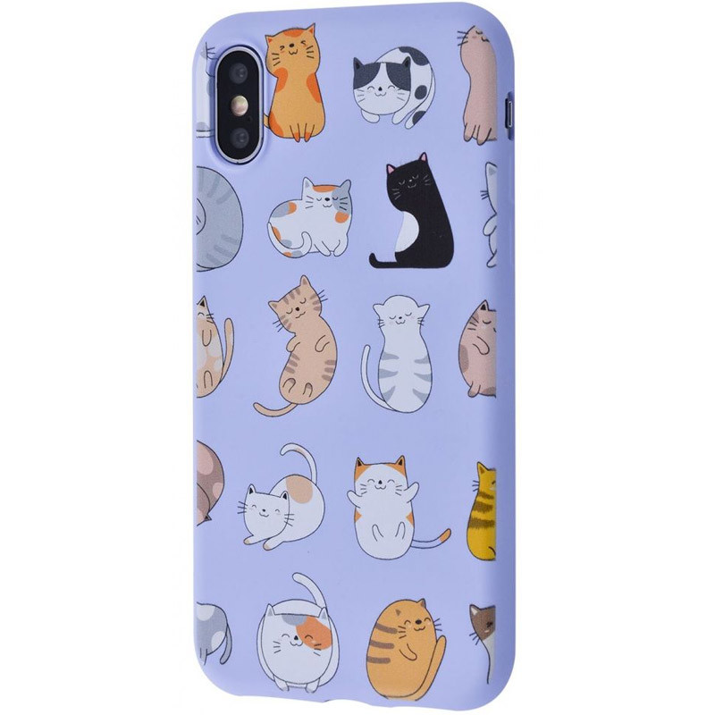 TPU чехол WAVE Fancy для Apple iPhone XS Max (6.5") Funny cats / Light purple (148394)
TPU чехол WAVE Fancy для Apple iPhone XS Max (6.5") Funny cats / Light purple (148394)