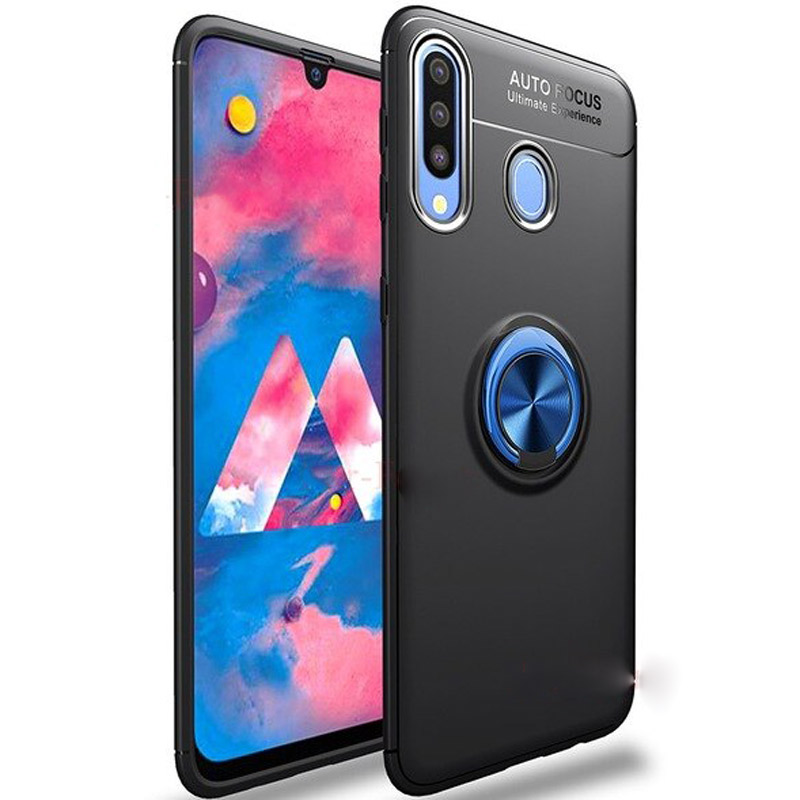 TPU чехол Deen ColorRing под магнитный держатель для Samsung Galaxy A20s Черный / Синий (117879)
TPU чехол Deen ColorRing под магнитный держатель для Samsung Galaxy A20s Черный / Синий (117879)