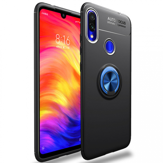 TPU чехол Deen ColorRing под магнитный держатель для Samsung Galaxy A20 (A205F) Черный / Синий (102027)
TPU чехол Deen ColorRing под магнитный держатель для Samsung Galaxy A20 (A205F) Черный / Синий (102027)