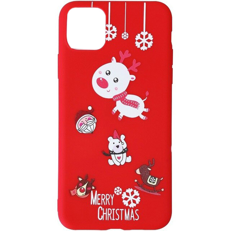 Пластиковая накладка Merry Christmas для Apple iPhone 11 (6.1") Олень / Снежинки (119059)
Пластиковая накладка Merry Christmas для Apple iPhone 11 (6.1") Олень / Снежинки (119059)