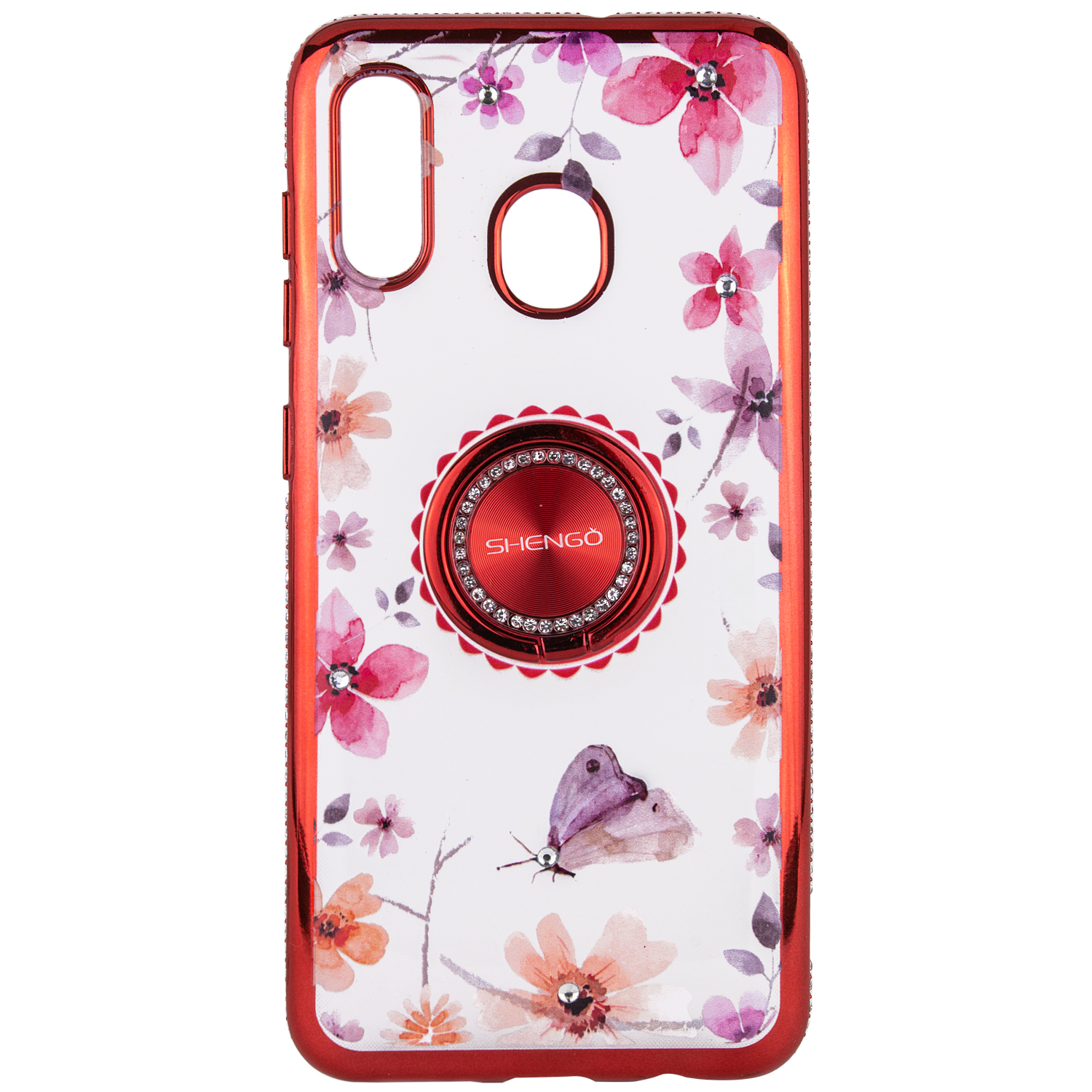 TPU чехол Shengo со стразами и кольцом-держателем для Samsung Galaxy A20 (A205F) Красный (104524)
TPU чехол Shengo со стразами и кольцом-держателем для Samsung Galaxy A20 (A205F) Красный (104524)