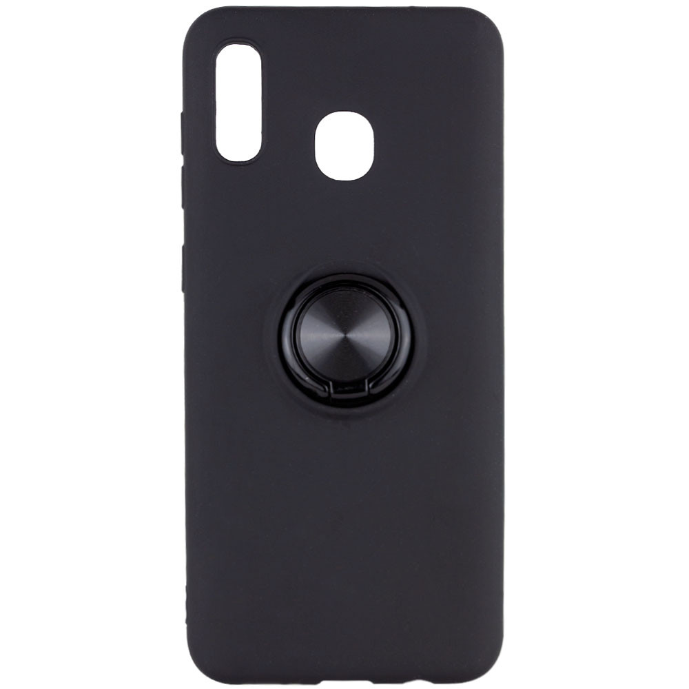 TPU чехол Summer ColorRing под магнитный держатель для Samsung Galaxy A20 / A30 Черный (105371)
TPU чехол Summer ColorRing под магнитный держатель для Samsung Galaxy A20 / A30 Черный (105371)