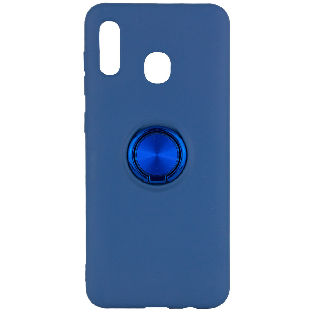 TPU чехол Summer ColorRing под магнитный держатель для Samsung Galaxy A20 / A30 Синий (105369)
TPU чехол Summer ColorRing под магнитный держатель для Samsung Galaxy A20 / A30 Синий (105369)
