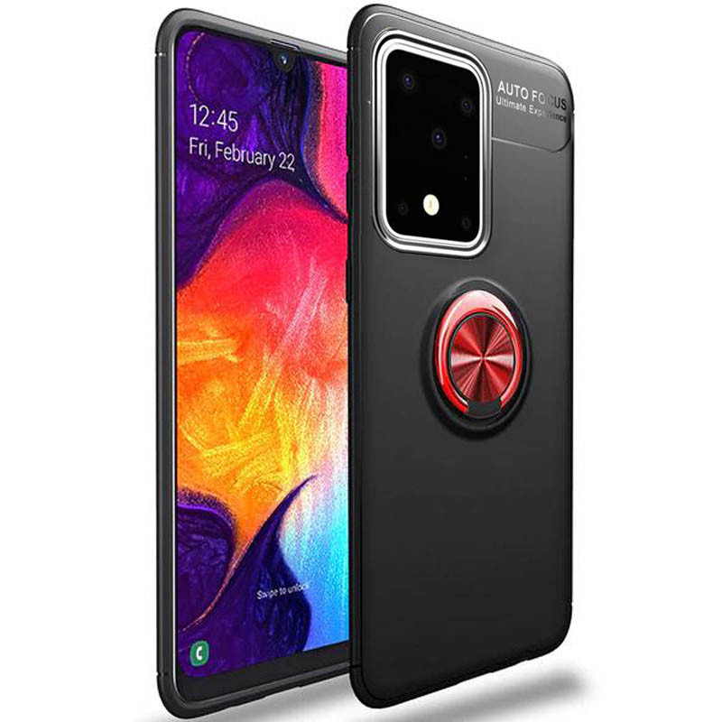 TPU чехол Deen ColorRing под магнитный держатель для Samsung Galaxy S20 Ultra Черный / Красный (123297)
TPU чехол Deen ColorRing под магнитный держатель для Samsung Galaxy S20 Ultra Черный / Красный (123297)