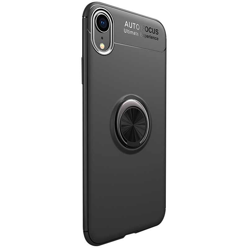 TPU чохол Deen ColorRing під магнітний тримач (opp) для Apple iPhone XR (6.1") (Чорний / чорний)
TPU чохол Deen ColorRing під магнітний тримач (opp) для Apple iPhone XR (6.1") (Чорний / чорний)