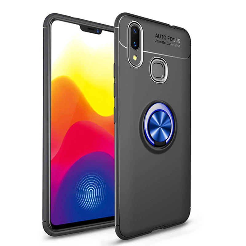 TPU чохол Deen ColorRing під магнітний тримач (opp) для Huawei Nova 3i (Чорний / синій)
TPU чохол Deen ColorRing під магнітний тримач (opp) для Huawei Nova 3i (Чорний / синій)