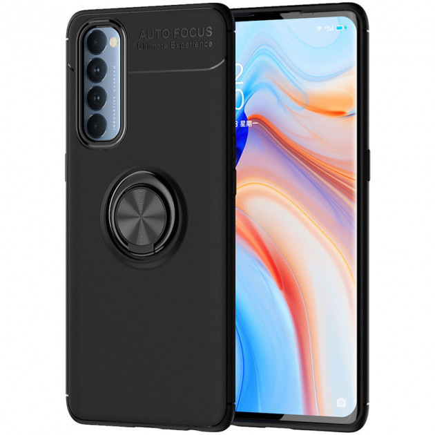 TPU чохол Deen ColorRing під магнітний тримач (opp) для Oppo Reno 4 Pro (Чорний / чорний)
TPU чохол Deen ColorRing під магнітний тримач (opp) для Oppo Reno 4 Pro (Чорний / чорний)