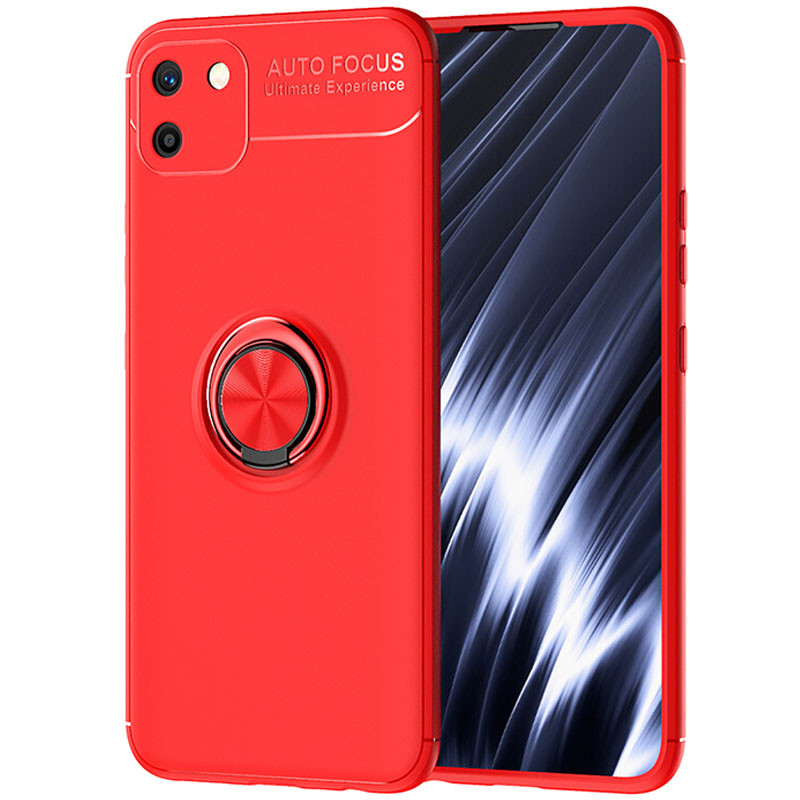 TPU чохол Deen ColorRing під магнітний тримач (opp) для Realme C11 (Червоний / червоний)
TPU чохол Deen ColorRing під магнітний тримач (opp) для Realme C11 (Червоний / червоний)