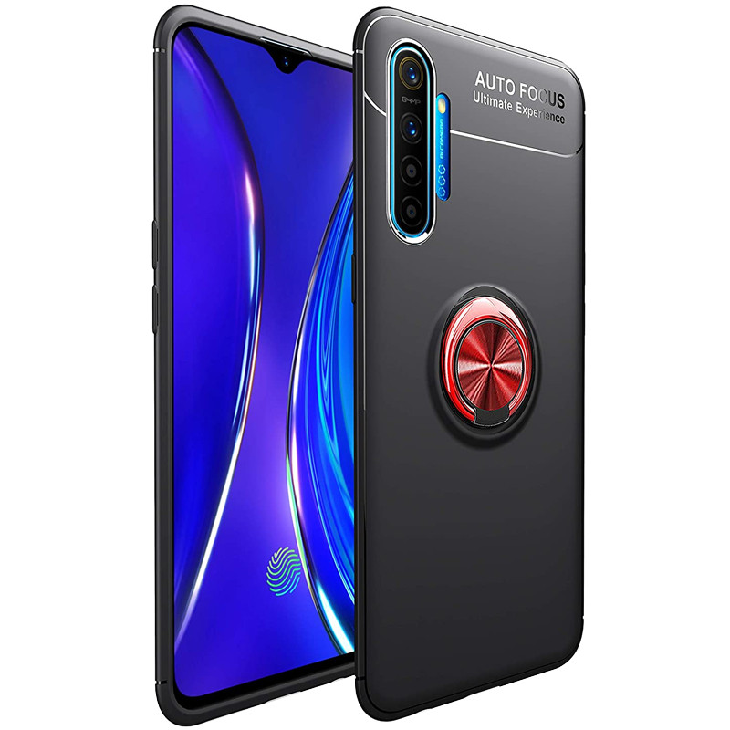 TPU чехол Deen ColorRing под магнитный держатель (opp) для Realme XT Черный / Красный (129641)
TPU чехол Deen ColorRing под магнитный держатель (opp) для Realme XT Черный / Красный (129641)