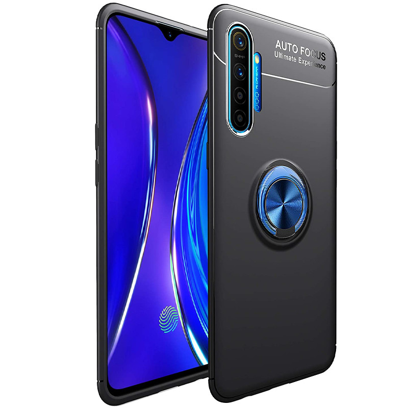 TPU чехол Deen ColorRing под магнитный держатель (opp) для Realme XT Черный / Синий (129642)
TPU чехол Deen ColorRing под магнитный держатель (opp) для Realme XT Черный / Синий (129642)