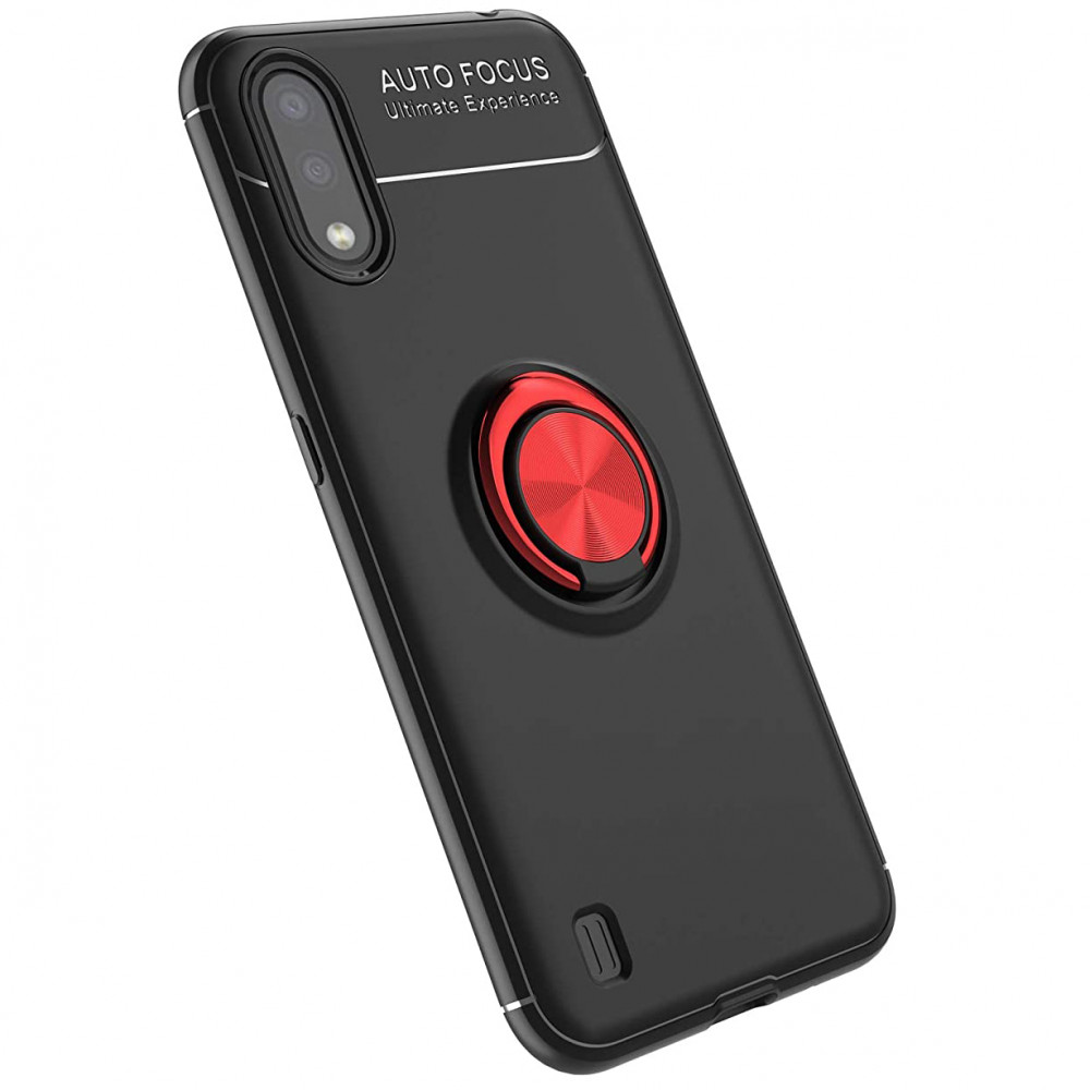 TPU чохол Deen ColorRing під магнітний тримач (opp) для Samsung Galaxy A01 (Чорний / червоний)
TPU чохол Deen ColorRing під магнітний тримач (opp) для Samsung Galaxy A01 (Чорний / червоний)
