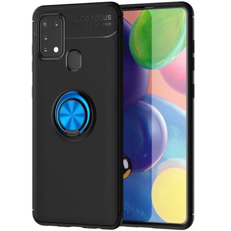 TPU чехол Deen ColorRing под магнитный держатель (opp) для Samsung Galaxy M31 Черный / Синий (129342)
TPU чехол Deen ColorRing под магнитный держатель (opp) для Samsung Galaxy M31 Черный / Синий (129342)