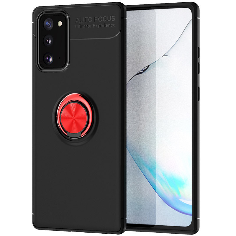 TPU чохол Deen ColorRing під магнітний тримач (opp) для Samsung Galaxy Note 20 (Чорний / червоний)
TPU чохол Deen ColorRing під магнітний тримач (opp) для Samsung Galaxy Note 20 (Чорний / червоний)