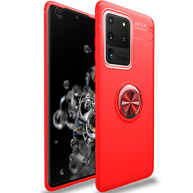 TPU чехол Deen ColorRing под магнитный держатель (opp) для Samsung Galaxy S20 Ultra Красный / Красный (146402)
TPU чехол Deen ColorRing под магнитный держатель (opp) для Samsung Galaxy S20 Ultra Красный / Красный (146402)