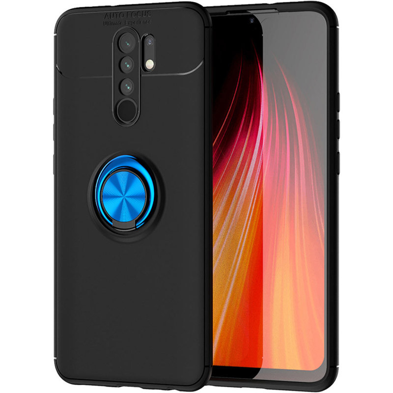 TPU чехол Deen ColorRing под магнитный держатель (opp) для Xiaomi Redmi 9 Черный / Синий (140251)
TPU чехол Deen ColorRing под магнитный держатель (opp) для Xiaomi Redmi 9 Черный / Синий (140251)