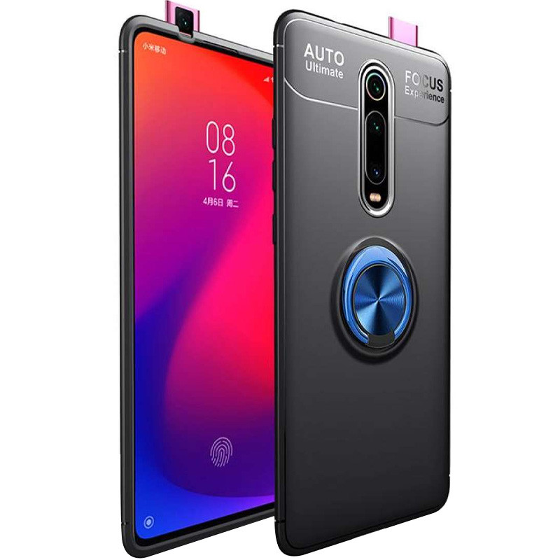 TPU чехол Deen ColorRing под магнитный держатель (opp) для Xiaomi Redmi K20 Pro Черный / Синий (129656)
TPU чехол Deen ColorRing под магнитный держатель (opp) для Xiaomi Redmi K20 Pro Черный / Синий (129656)