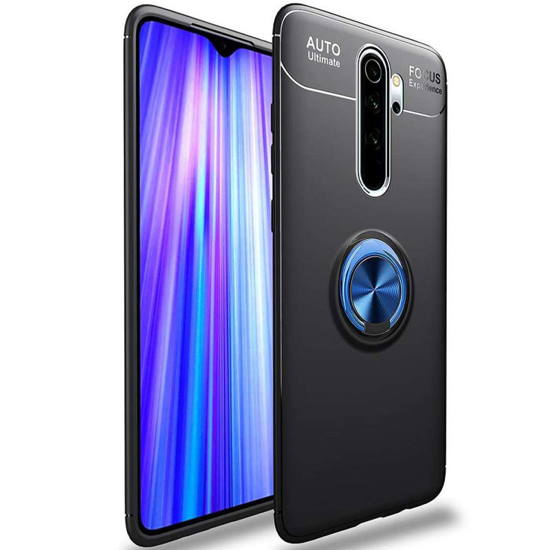 TPU чехол Deen ColorRing под магнитный держатель (opp) для Xiaomi Redmi Note 8 Pro Черный / Синий (135758)
TPU чехол Deen ColorRing под магнитный держатель (opp) для Xiaomi Redmi Note 8 Pro Черный / Синий (135758)