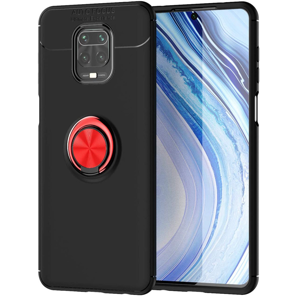 TPU чехол Deen ColorRing под магнитный держатель (opp) для Xiaomi Redmi Note 9 Pro Черный / Красный (129348)
TPU чехол Deen ColorRing под магнитный держатель (opp) для Xiaomi Redmi Note 9 Pro Черный / Красный (129348)